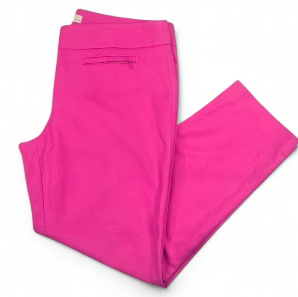 Loft Cropped Ankle Pants Pink Size 8P